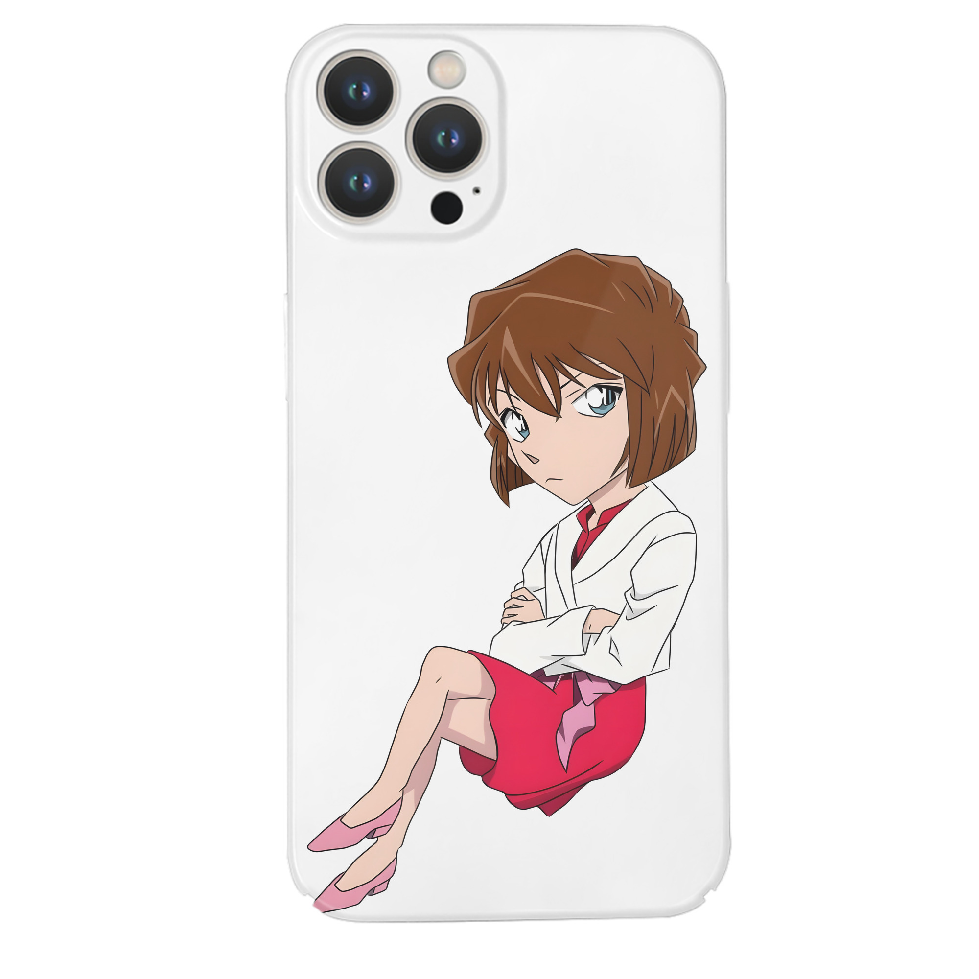 （画像用） 名探偵コナン 灰原 哀 はいばら あい Detective Conan Anita Hailey、Vi Graythorn Haibara Ai 【iPhone 14シリーズ対応】ハードケース